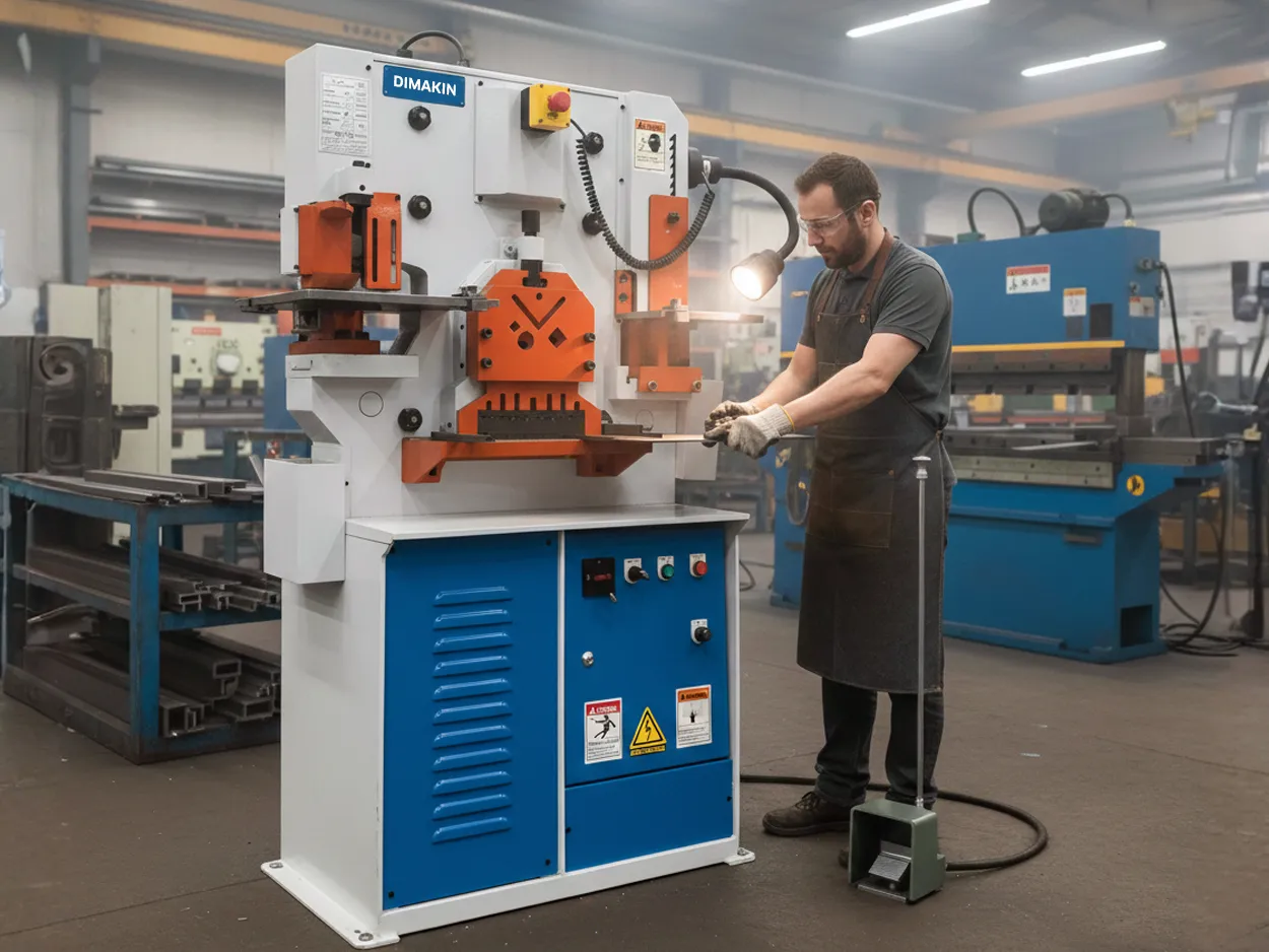 5 Key Reasons the DIMAKIN IW-50 is the UK’s Most Versatile Universal Ironworker